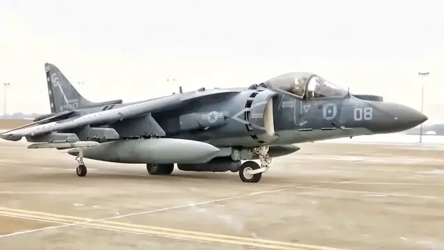 Video thumbnail for AV-8B Harriers Join F-16 Falcons In Cold Weather Training
