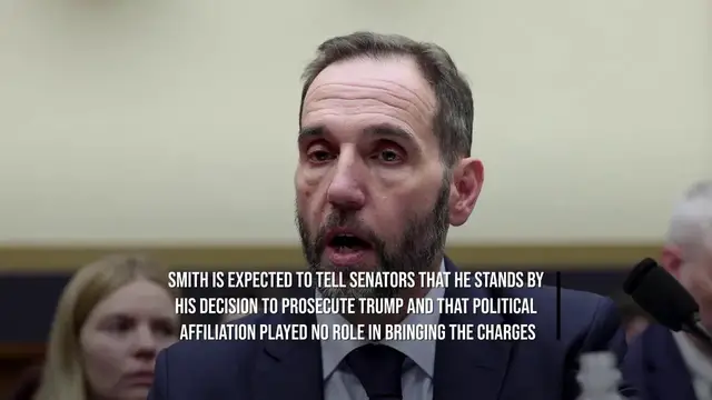 Video thumbnail for Jack Smith To Defend Trump Investigations Before Senate.