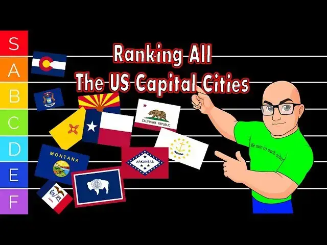 'Video thumbnail for States Capital Cities Tier List'