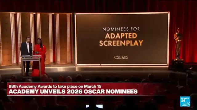 Video thumbnail for Academy unveils 2026 Oscar nominees