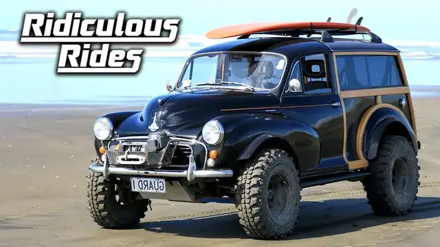 'Video thumbnail for Morris Minor Converted To 4x4 Off-Road Beast'