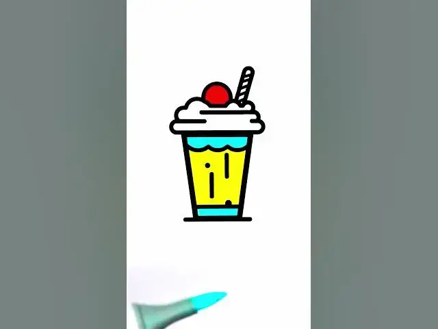 Video thumbnail for Sugar and milkshakes  #coloringforrelaxation #coloringbook #satisfyingasmr #relaxingcolorsvideos