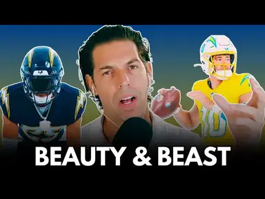 'Video thumbnail for Chargers Nail Throwback Jersey, Botch Another Alt | Navy Nostalgia & Yellow Disaster 😬'