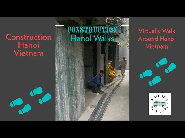 Video thumbnail for Construction - Vietnam Walks #shorts