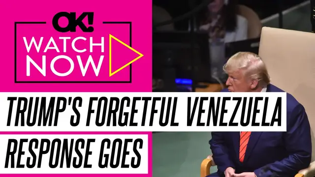 Video thumbnail for Donald Trump Forgets He Declined to Answer Question About Talking to Venezuelan President and Gives Reply Seconds Later