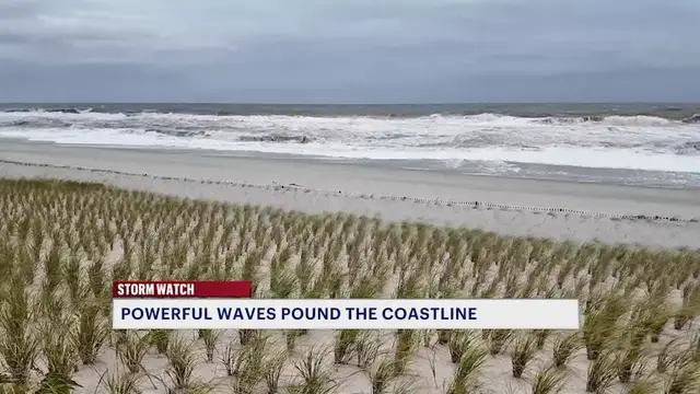 Video thumbnail for LIVE UPDATES: Powerful weekend nor'easter expected to pummel Jersey Shore