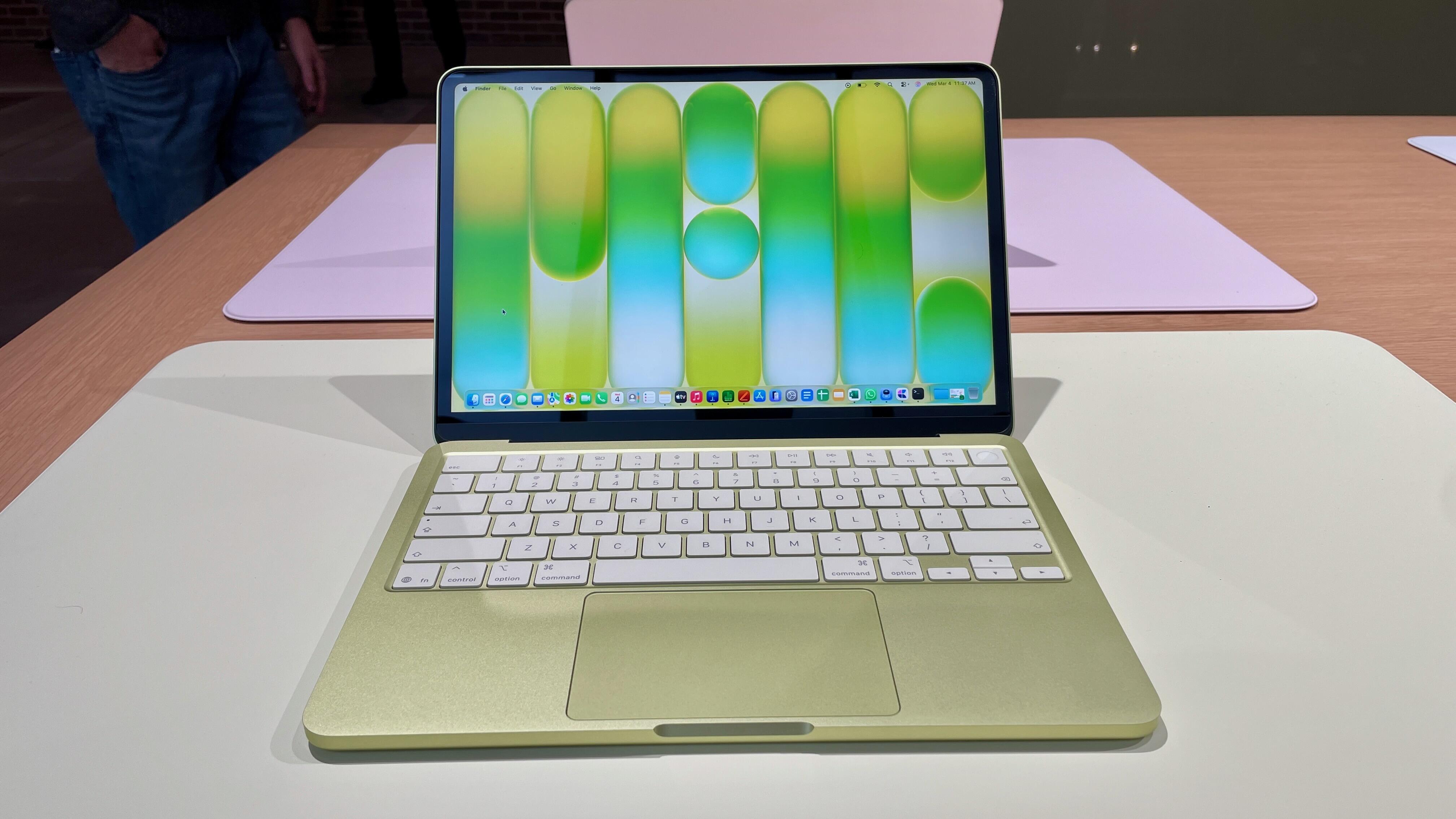 Video thumbnail for First Look at Apple's New MacBook Neo, a Colorful and Budget Laptop