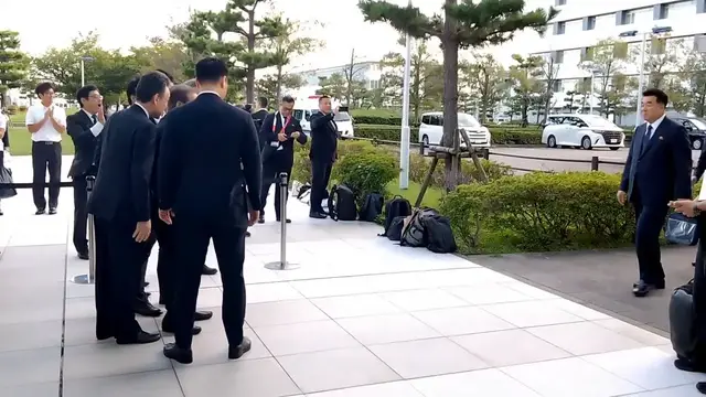 Video thumbnail for Japan: N. Korean sports minister arrives in Japan for Asian Games.