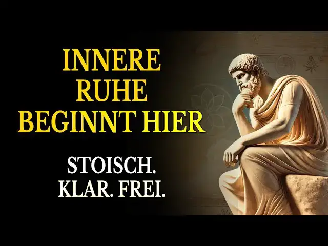 Video thumbnail for Innere Ruhe und Gelassenheit finden – mit 7 zeitlosen stoischen Prinzipien