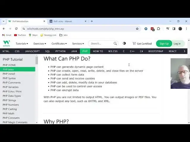 Video thumbnail for 3/1/24 Getting started with PHP Live Stream