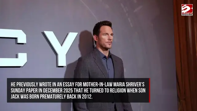 Video thumbnail for Chris Pratt: 'I'll always be a man of faith'