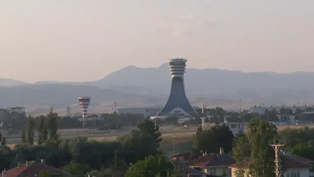 Video thumbnail for Türkiye: US President Trump departs Ankara following NATO Summit.