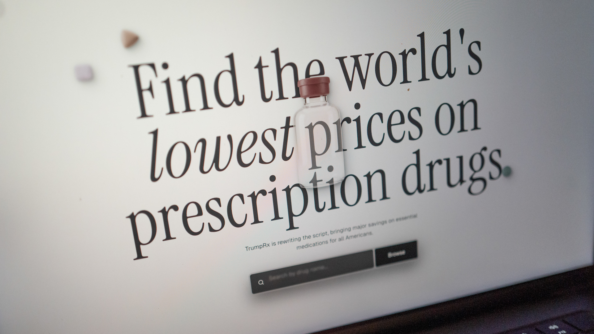 Video thumbnail for White House expands TrumpRx with 600 generic medications