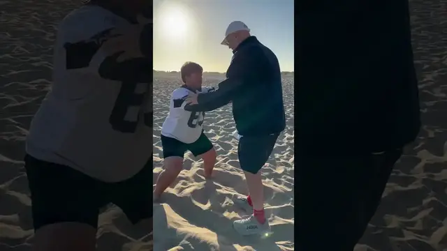 Video thumbnail for Teaching and inspiring the youth!!! Salute to Bryan Broaddus for helping out Spencer!!!