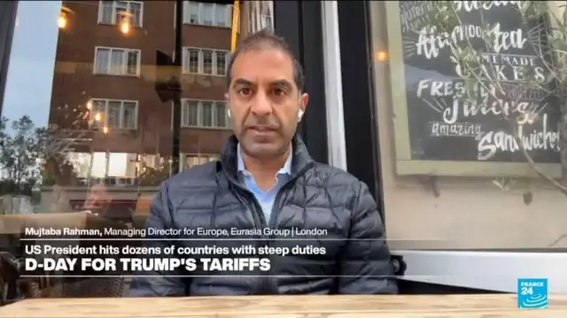 'Video thumbnail for D-Day for Trump's tariffs :  "A complete rewiring of the global trade system"'