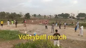 'Video thumbnail for Volleyball match in nakka kharak mirpur azad kashmir V3'