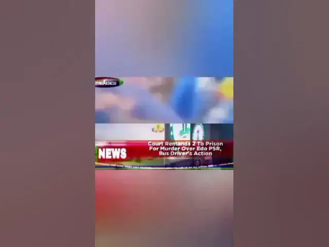 Video thumbnail for Court Remands 2 To Prison For Murder Over Edo PSR, Bus Driver's Action