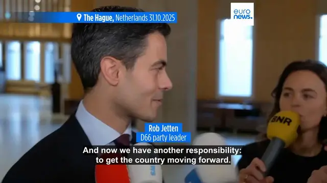 'Video thumbnail for Centrist D66 confirmed as Dutch general election winner'