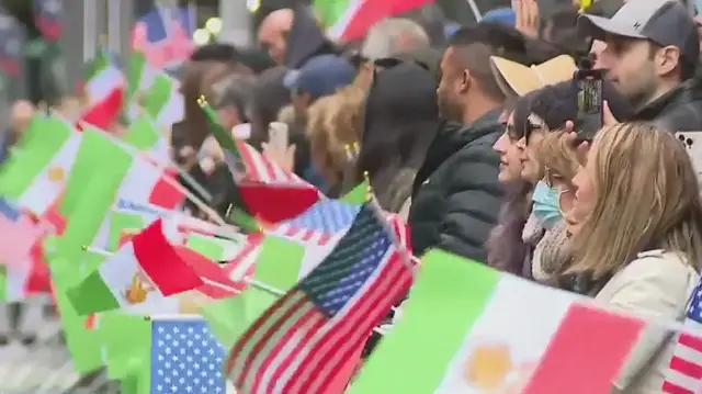Video thumbnail for NYC Persian Parade returns for 2025