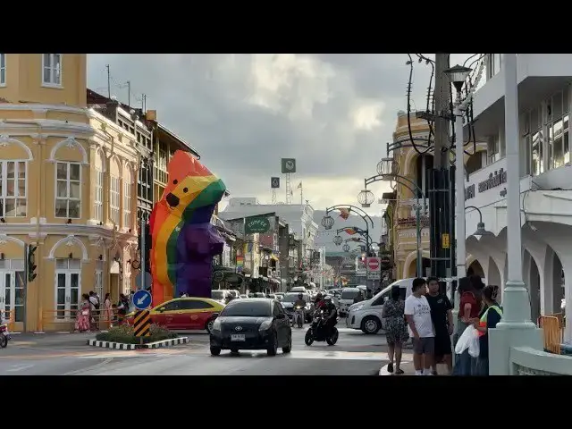 'Video thumbnail for Old Town Phuket Thailand Tour 4K'