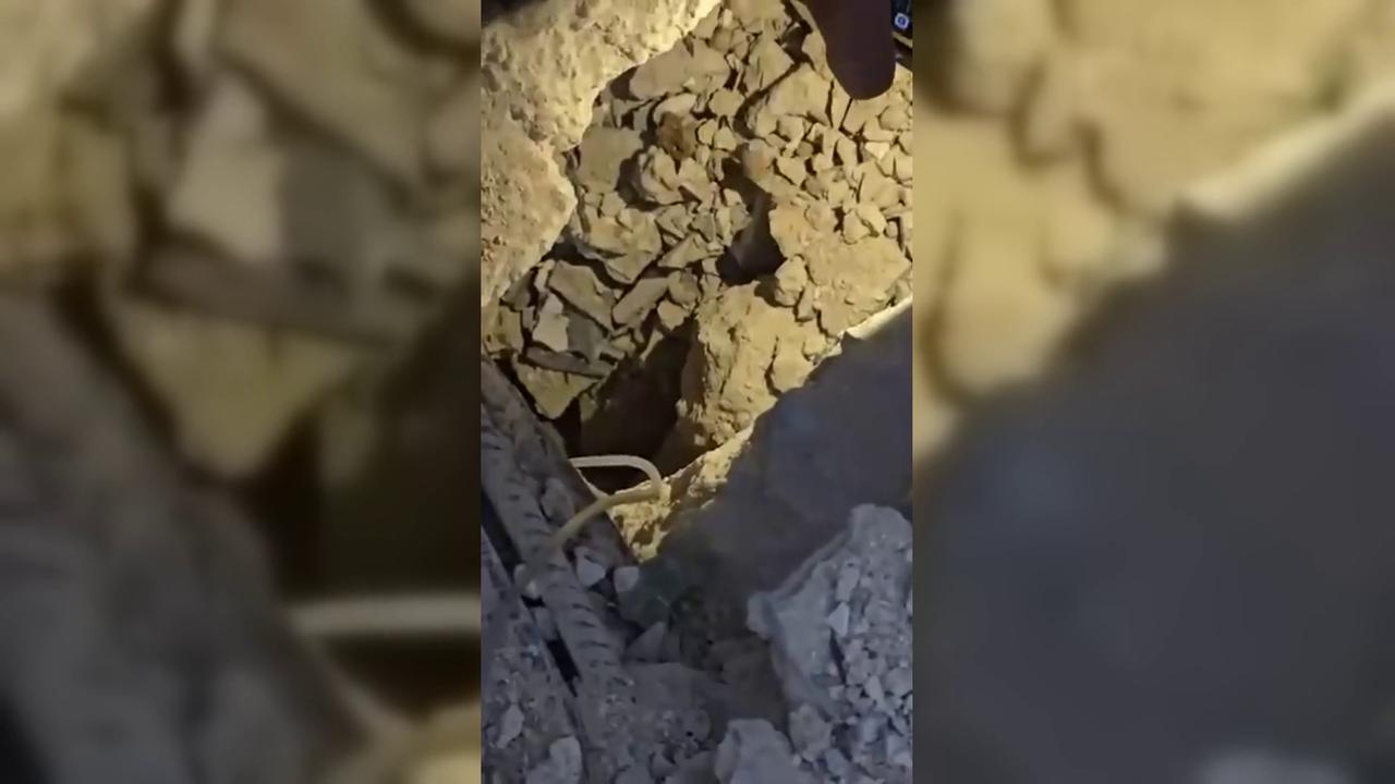 Video thumbnail for Lebanon: Girl Rescued Alive From Rubble in Southeren Lebanon.