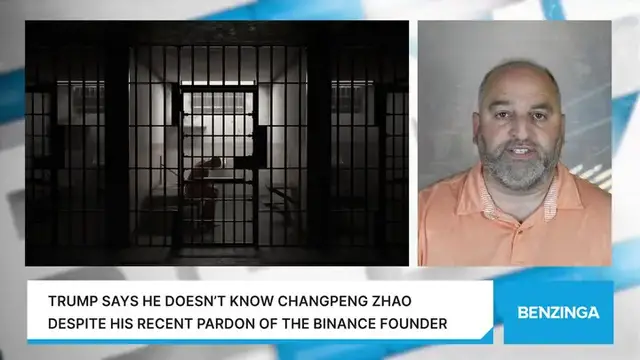 'Video thumbnail for Trump Says He Doesn’t Know Changpeng Zhao Despite His Recent Pardon Of The Binance Founder'