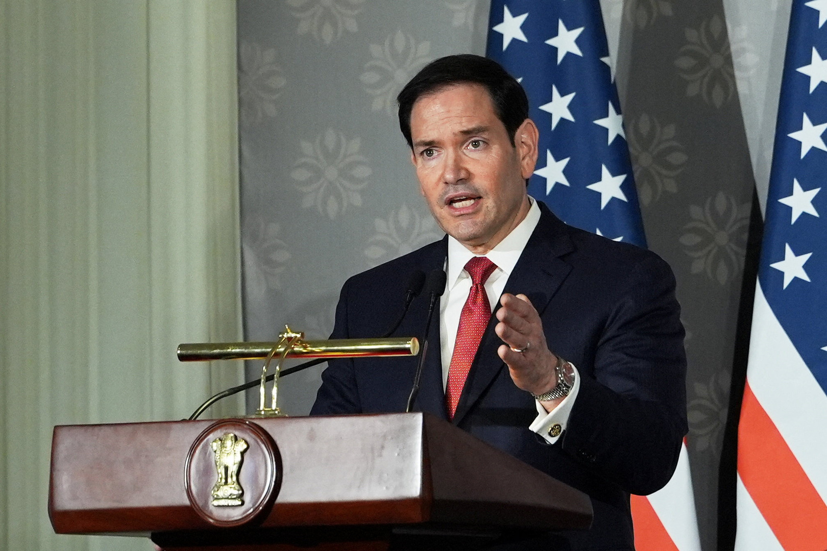 Video thumbnail for Rubio says ‘significant progress’ made in US-Iran negotiations
