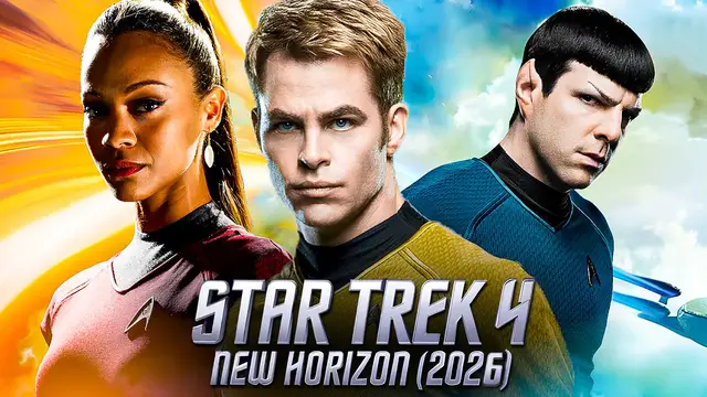 'Video thumbnail for Star Trek 4: New Horizon (2026) with Chris Pine - NEW Details Revealed'