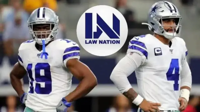 Video thumbnail for law nation sports: dallas cowboys offseason: dak prescott contract, amari cooper's future, and covid-19 impact
