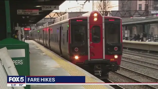 Video thumbnail for MTA approves Connecticut Metro-North fare hikes