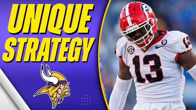 'Video thumbnail for Minnesota Vikings NFL Draft Strategy: Top 30 Visits & Kwesi Adofo-Mensah'