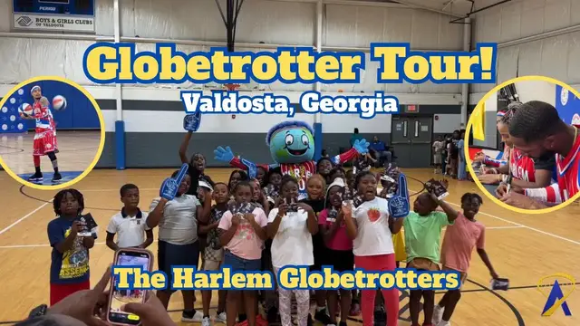 Video thumbnail for Globetrotters Local Tour: Moody AFB & Valdosta Boys & Girls Club!