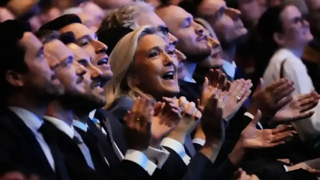 Video thumbnail for Le Pen leads polls with up to 38% six months before election