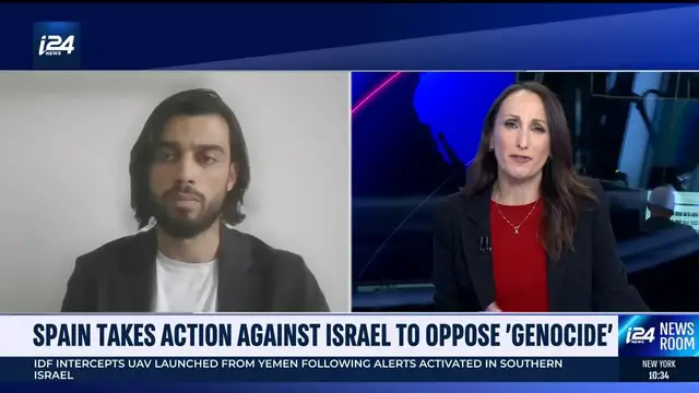 'Video thumbnail for Spain takes action against Israel to oppose 'genocide''