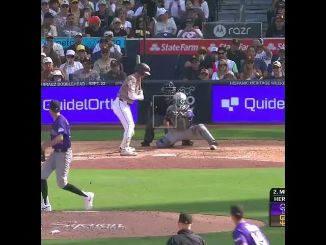 'Video thumbnail for Fernando Tatis Jr. Steals 30th Base of Season!'