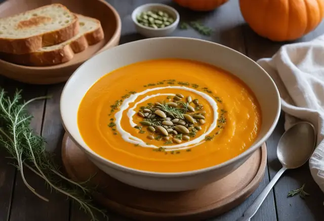 Video thumbnail for Butternut Squash Soup Recipe