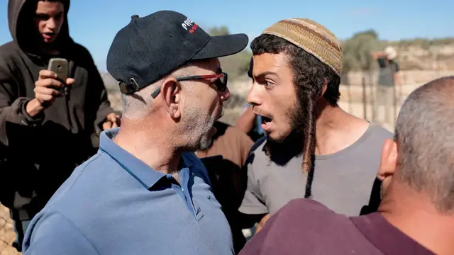 'Video thumbnail for Israeli settlers, military forces attack Palestinian farms and villages in West Bank'