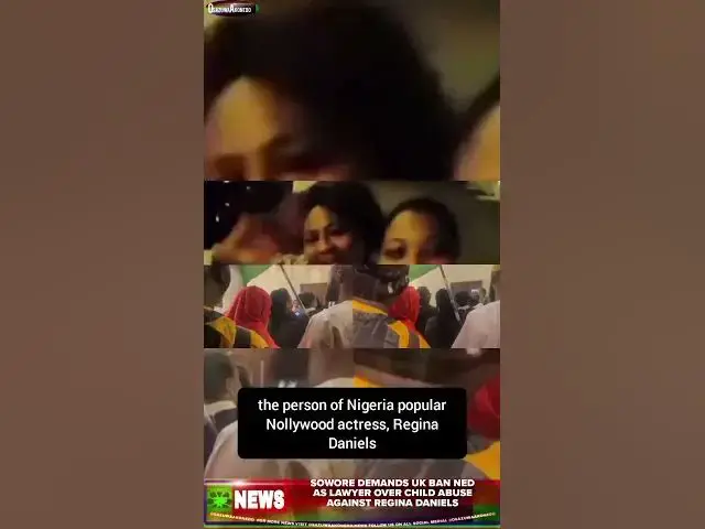 Video thumbnail for Sowore Demands UK Ban Ned As Lawyer Over Child Abuse Against Regina Daniels