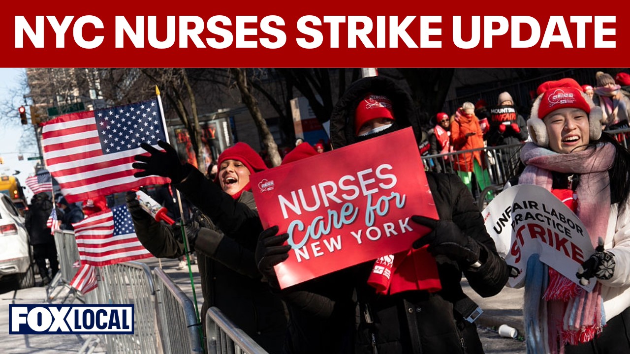 Video thumbnail for Montefiore and Mount Sinai nurses reach tentative agreements to end strike