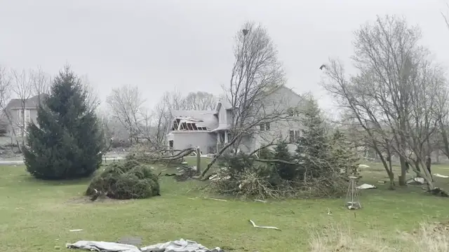 Video thumbnail for Tornado inflicts major damage in southeast Rochester, Minnesota