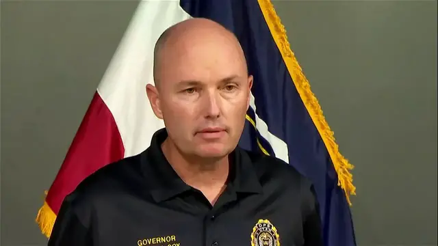 'Video thumbnail for WATCH: Officials deliver statement on suspect in Charlie Kirk shooting'