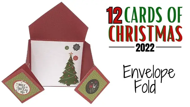 'Video thumbnail for 12 Cards of Christmas - Envelope Fold'