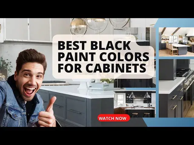 Video thumbnail for 15+ Best Black Paint Colors for Kitchen Cabinets in 2023 (AMAZING SHADES)