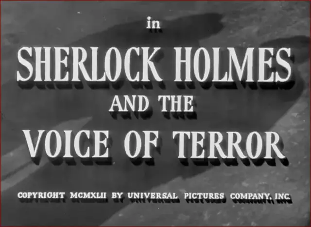 Video thumbnail for Sherlock Holmes and the Voice of Terror (1942)
