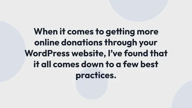 Video thumbnail for 9 Top Donation Form Best Practices to Boost Donations in WordPress