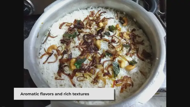 'Video thumbnail for Mastering the Art of Chicken Biryani: A Step-by-Step Guide'