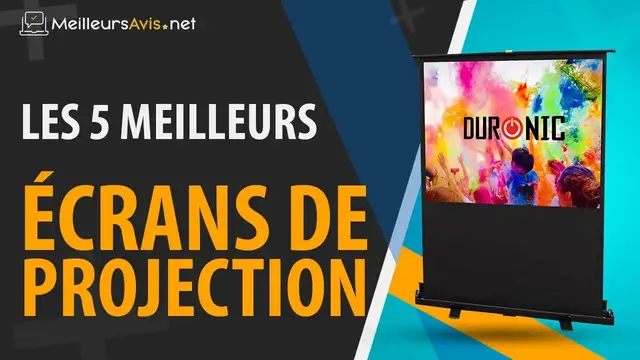 Video thumbnail for ⭐️ MEILLEUR ÉCRAN DE PROJECTION - Avis & Guide d'achat (Comparatif 2021)