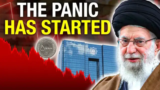 Video thumbnail for business basics: iran's economy on the brink: central bank sounds alarm over collapse