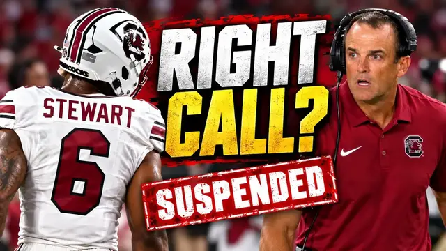 Video thumbnail for Dylan Stewart SUSPENDED by South Carolina - Did Shane Beamer Make the RIGHT Call?