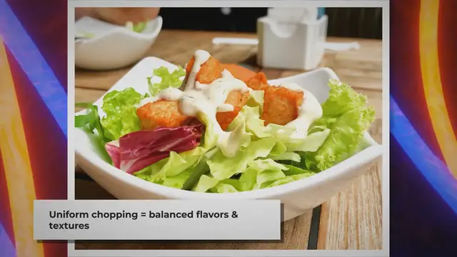 'Video thumbnail for Master the Art of Chopping Romaine Lettuce in Minutes'